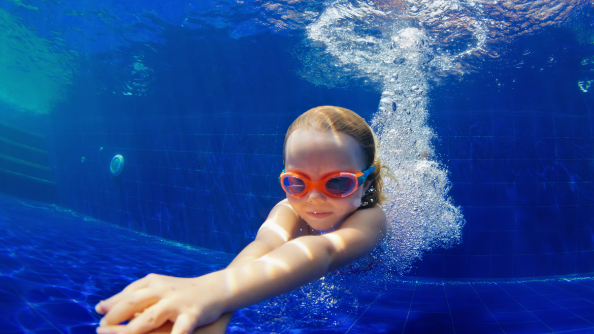 What should your children do in between their swim lessons!